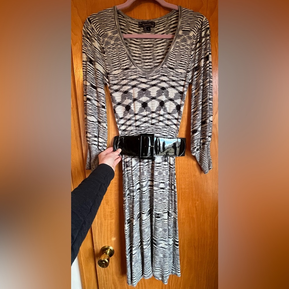 My Michelle Zebra Print Dress